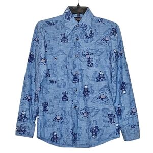 Innovations by Bruxton Men's/Boy's Windsor Tapered Americana Shirt